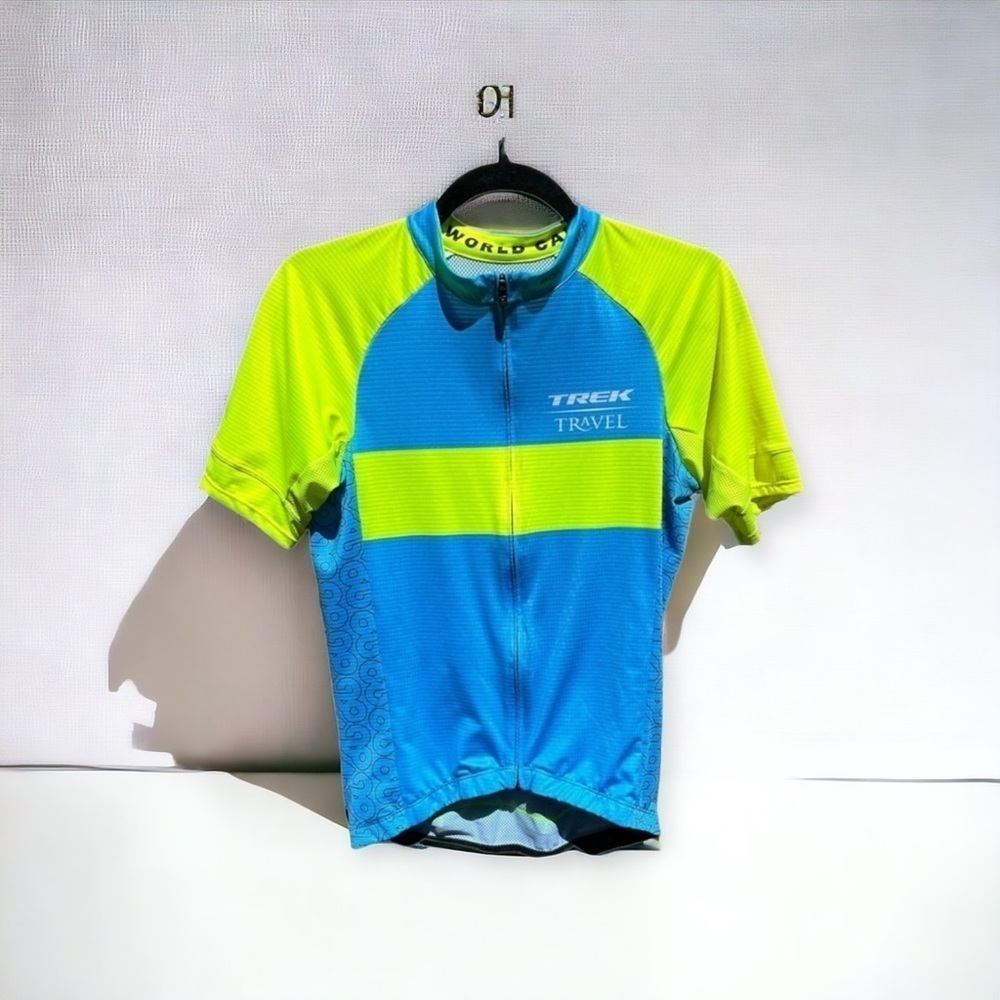 🌻Trek Travel Bontrager 20th Anniversary Fitted Cycling Jersey Men's Size Small